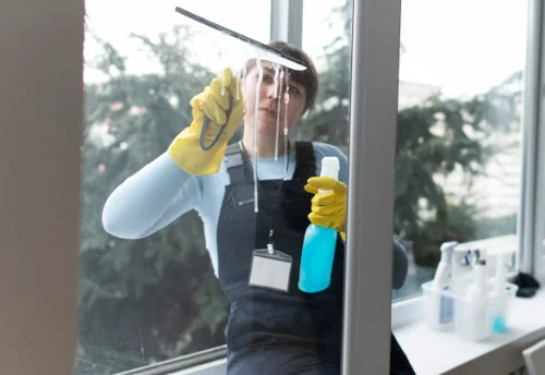 Nettoyage de vitres intérieures et extérieures à la Châtre-Langlin